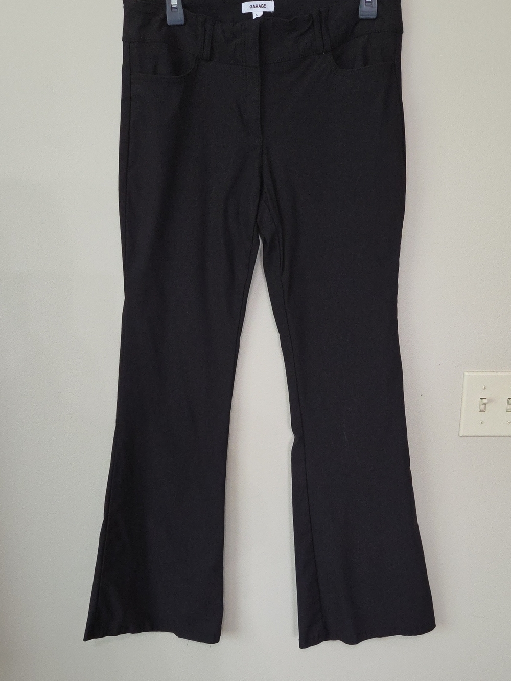 Garage Black Boot Cut Flare Size Large Pants